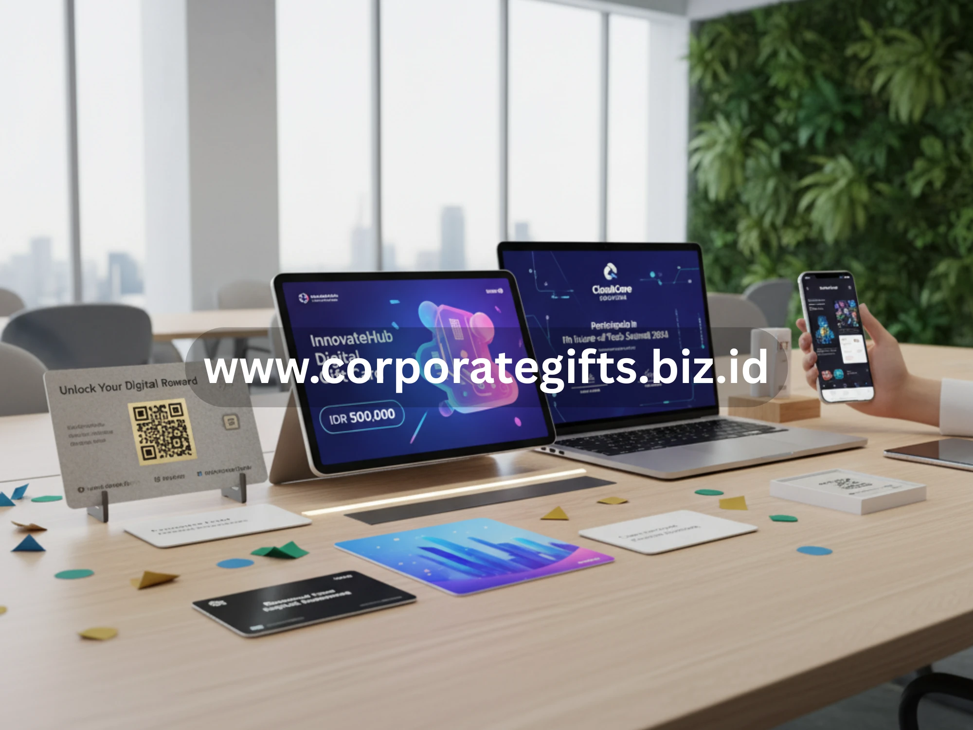 E-gift card dan souvenir digital sebagai tren baru di acara kantor